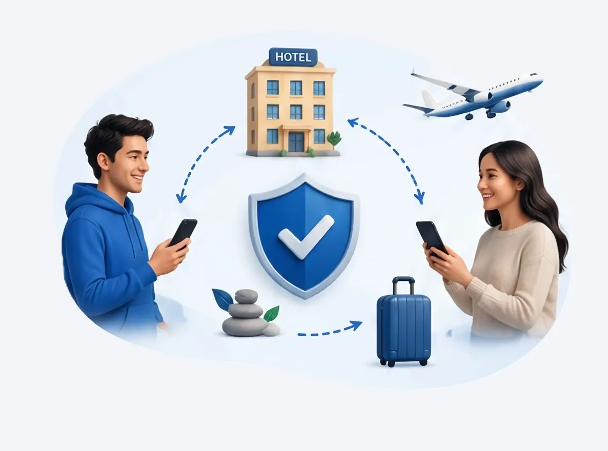 Compra e rivendi prenotazioni in sicurezza: hotel, voli e benessere